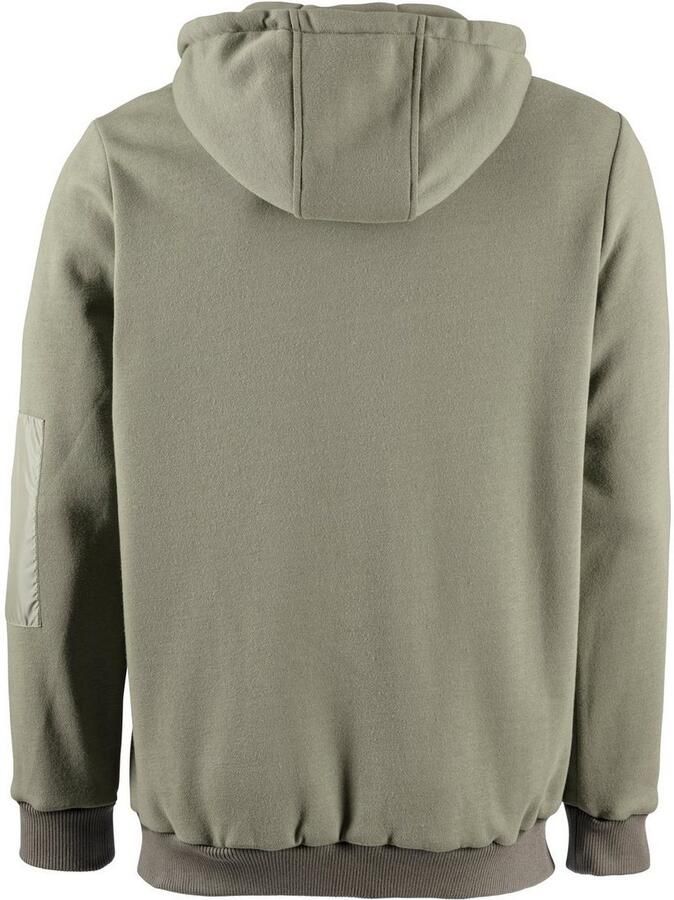 H.I.S Capuchonsweatvest in het voorste gedeelte gestikt met afneembare capuchon - Foto 2