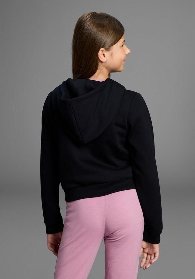 H.I.S Capuchonsweatvest Kort sweatvest NIEUW: voor TIENERS! Sweatjack in modieuze korte vorm en rits - Foto 3