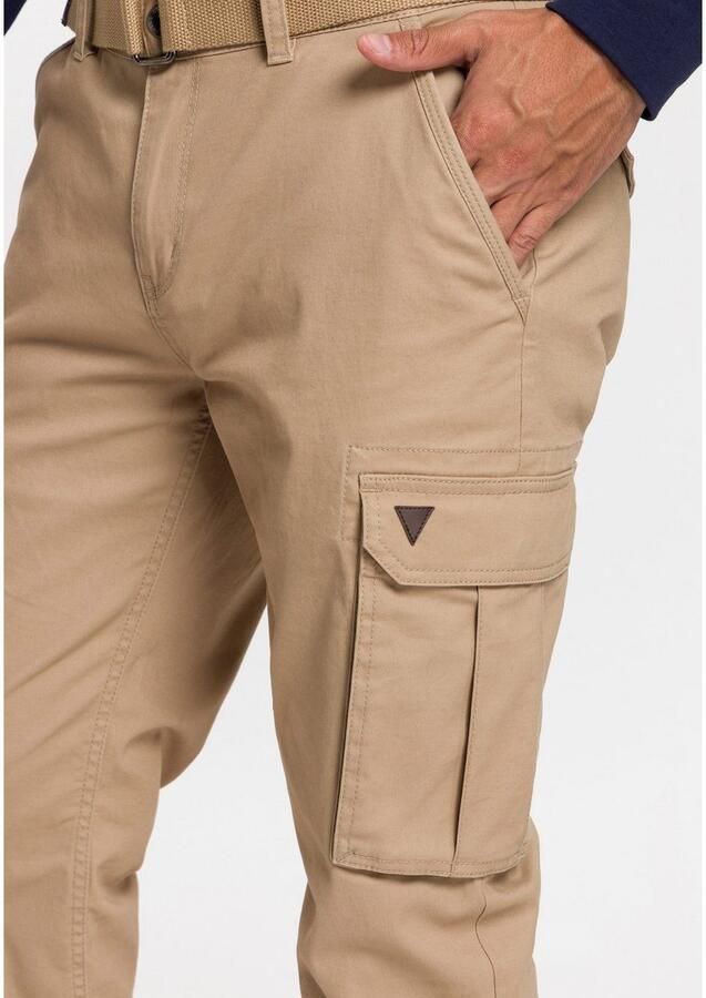 H.I.S Cargobroek (set 2-delig Met een afneembare riem) - Foto 4