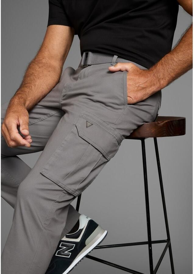 H.I.S Cargobroek (set 2-delig Met een afneembare riem)