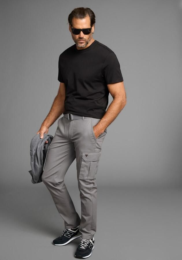 H.I.S Cargobroek (set 2-delig Met een afneembare riem) - Foto 3