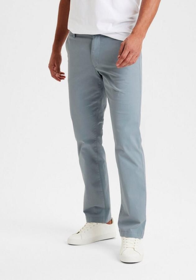H.I.S Chino Regular fit lange broek van elastische katoenkwaliteit - Foto 3