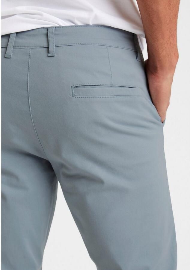 H.I.S Chino Regular fit lange broek van elastische katoenkwaliteit - Foto 2