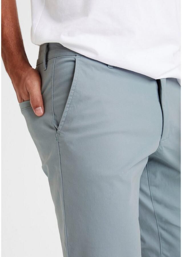 H.I.S Chino Regular fit lange broek van elastische katoenkwaliteit