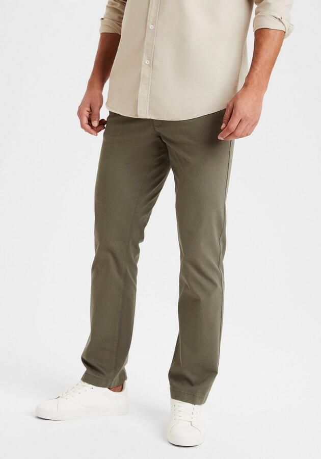 H.I.S Chino Regular fit lange broek van elastische katoenkwaliteit - Foto 2