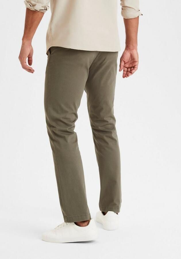 H.I.S Chino Regular fit lange broek van elastische katoenkwaliteit - Foto 3