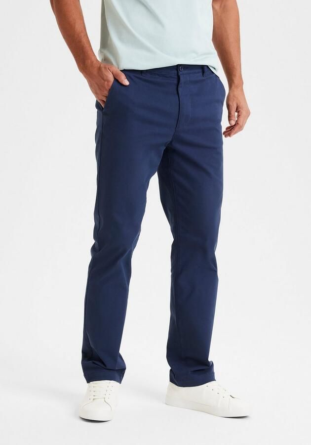 H.I.S Chino Regular fit lange broek van elastische katoenkwaliteit - Foto 3