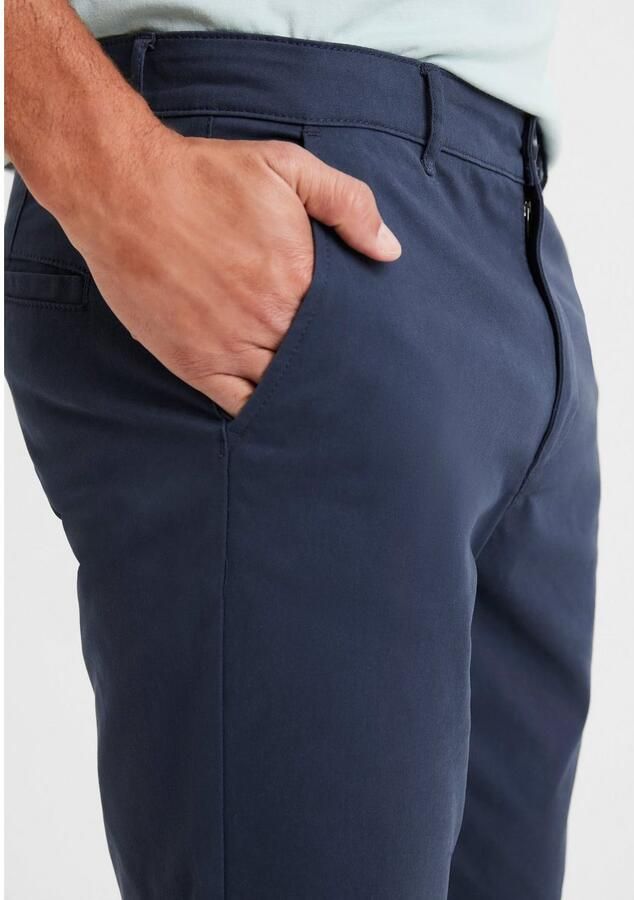 H.I.S Chino Regular fit lange broek van elastische katoenkwaliteit - Foto 2