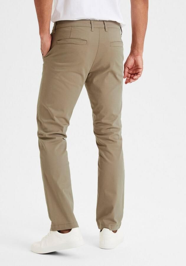 H.I.S Chino Regular fit lange broek van elastische katoenkwaliteit - Foto 3