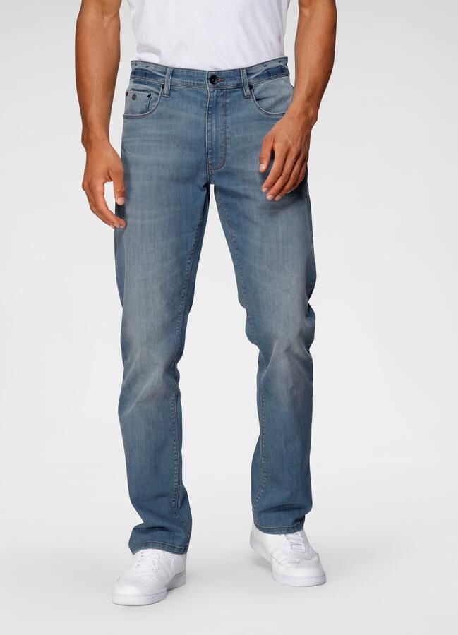 H.I.S Comfort fit jeans ANTIN comfortabele pasvorm rechte pasvorm met used-wassing - Foto 7