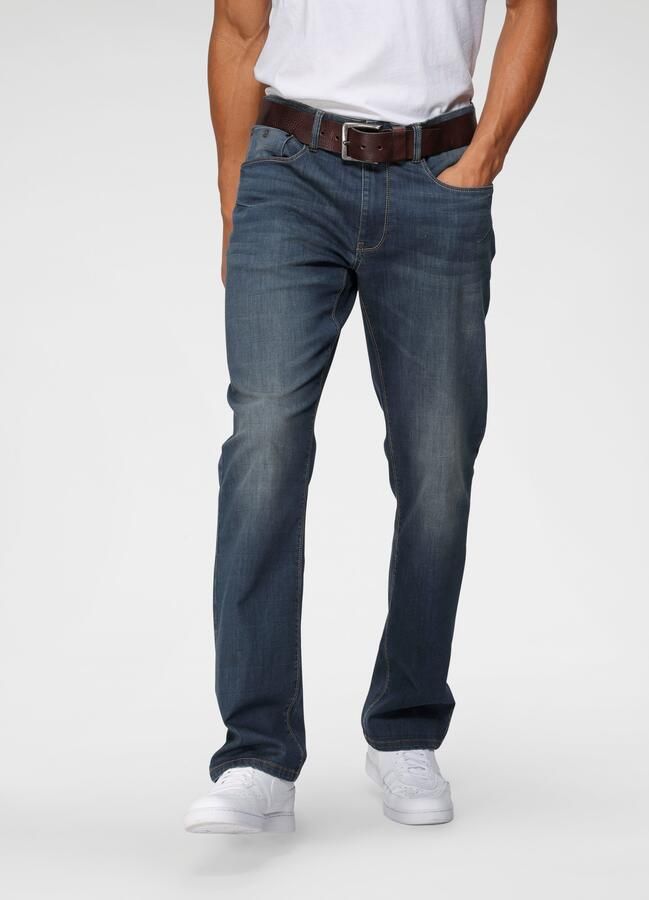 H.I.S Comfort fit jeans ANTIN comfortabele pasvorm rechte pasvorm met used-wassing - Foto 5