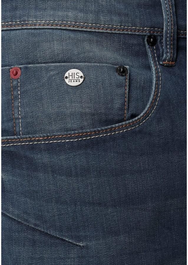 H.I.S Comfort fit jeans ANTIN comfortabele pasvorm rechte pasvorm met used-wassing