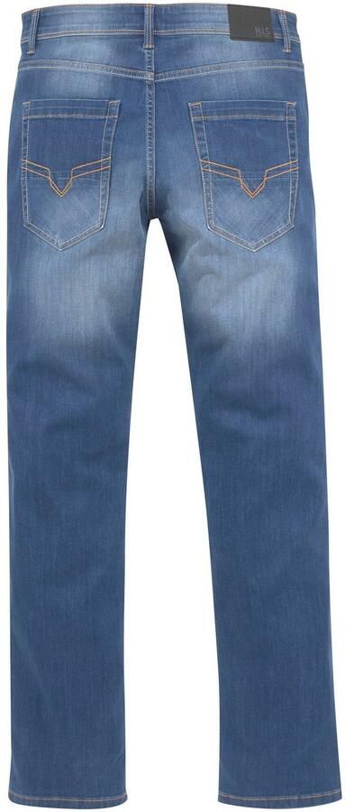 H.I.S Comfort fit jeans ANTIN comfortabele pasvorm rechte pasvorm met used-wassing - Foto 5