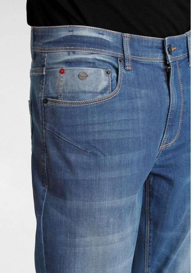 H.I.S Comfort fit jeans ANTIN comfortabele pasvorm rechte pasvorm met used-wassing - Foto 2