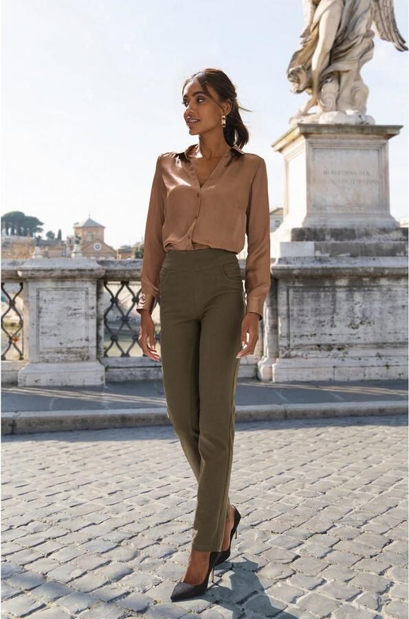 H.I.S Comfortbroek in jeanslook loungewear - Foto 4