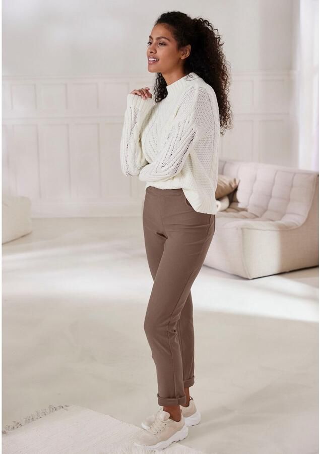 H.I.S Comfortbroek in jeanslook loungewear - Foto 3