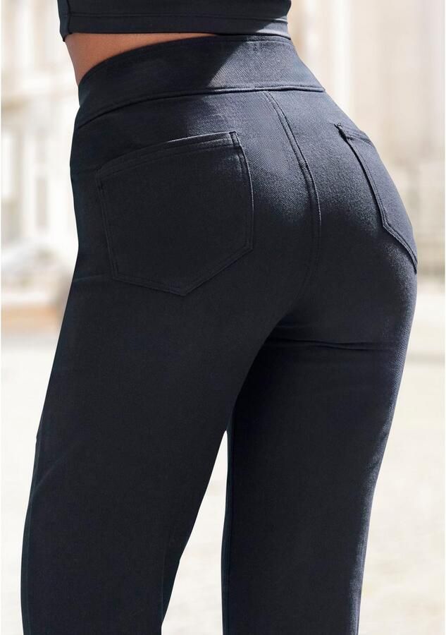 H.I.S Comfortbroek in jeanslook loungewear - Foto 4