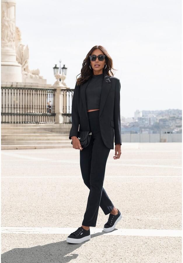 H.I.S Comfortbroek in jeanslook loungewear - Foto 5