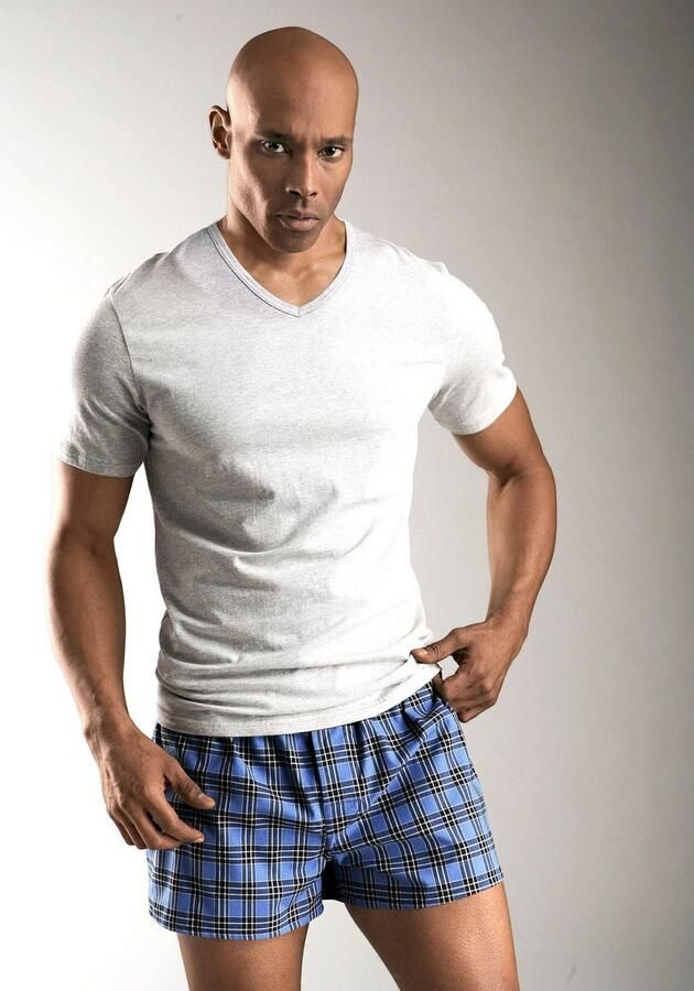 H.I.S Geweven boxershort met verschillende ruitmotieven (set 3 stuks) - Foto 4
