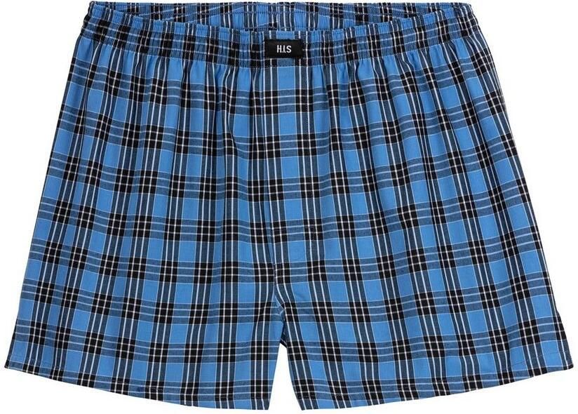 H.I.S Geweven boxershort met verschillende ruitmotieven (set 3 stuks) - Foto 3