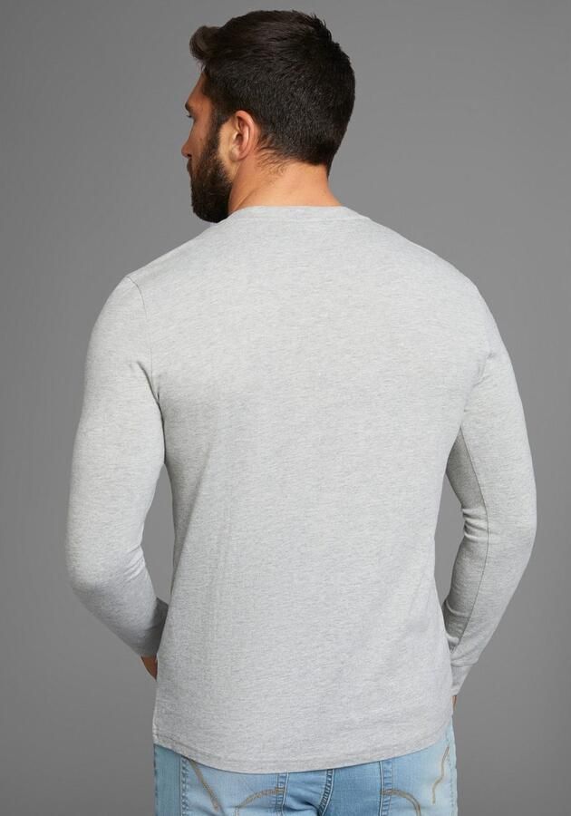 H.I.S Henleyshirt met knoopsluiting (set 2-delig 2 stuks) - Foto 5