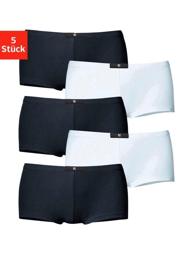 H.I.S Hipster elastische katoenkwaliteit (5 stuks Set van 5) - Foto 4