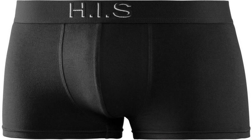 H.I.S Hipster strak zittende boxershorts aan de webband met logo-opdruk met 3d-effect (set 5 stuks) - Foto 7