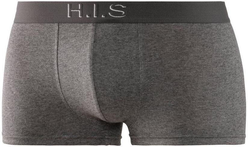H.I.S Hipster strak zittende boxershorts aan de webband met logo-opdruk met 3d-effect (set 5 stuks) - Foto 5