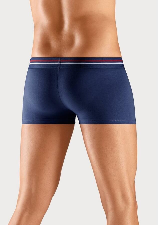 H.I.S Hipster strak zittende boxershorts met strepen van katoenmix (set 5 stuks) - Foto 4