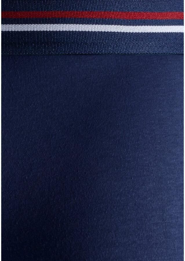 H.I.S Hipster strak zittende boxershorts met strepen van katoenmix (set 5 stuks) - Foto 2