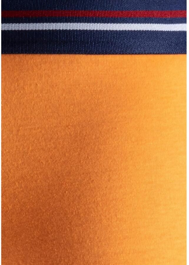 H.I.S Hipster strak zittende boxershorts met strepen van katoenmix (set 5 stuks) - Foto 2