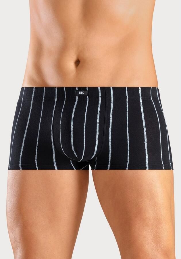 H.I.S Hipster strak zittende boxershorts van katoen-stretch (set 5 stuks) - Foto 3