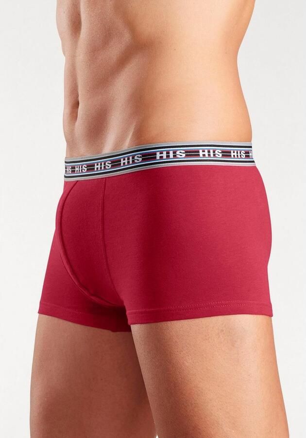 H.I.S Hipster strak zittende boxershorts van katoen-stretch (set 5 stuks) - Foto 4