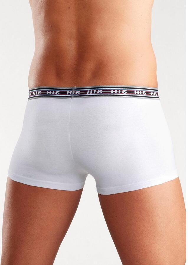 H.I.S Hipster strak zittende boxershorts van katoen-stretch (set 5 stuks)