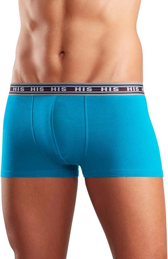 H.I.S Hipster strak zittende boxershorts van katoen-stretch (set 5 stuks) - Foto 2