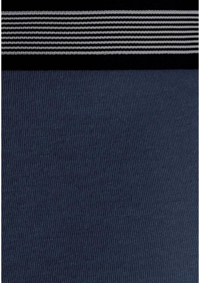 H.I.S Hipster strak zittende boxershorts van katoenmix (set 4 stuks)