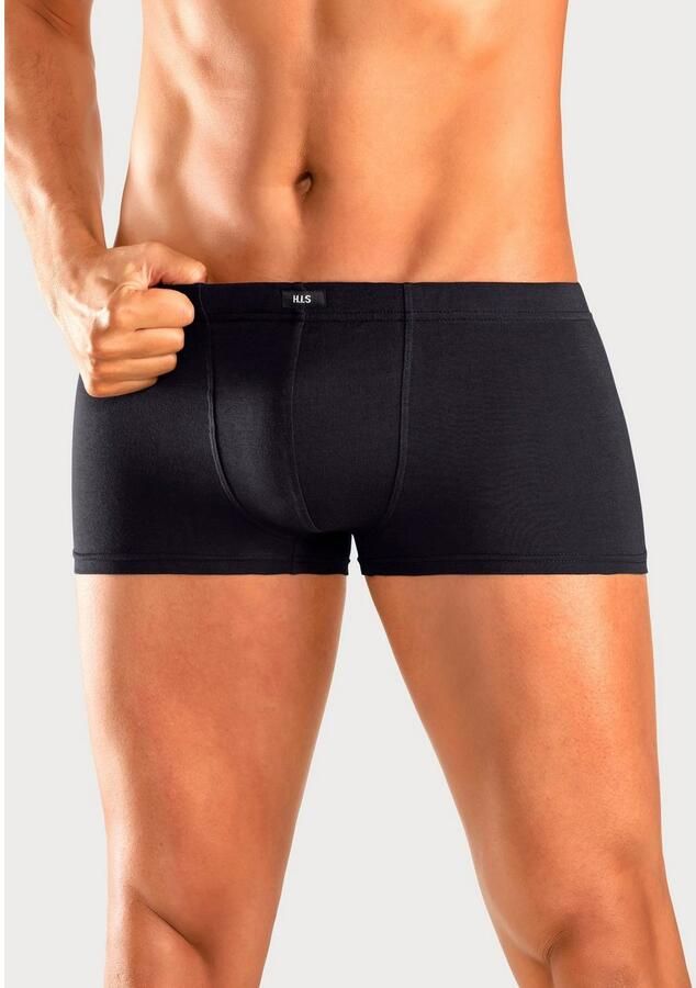 H.I.S Hipster strak zittende boxershorts van katoenstretch (set 5 stuks) - Foto 2