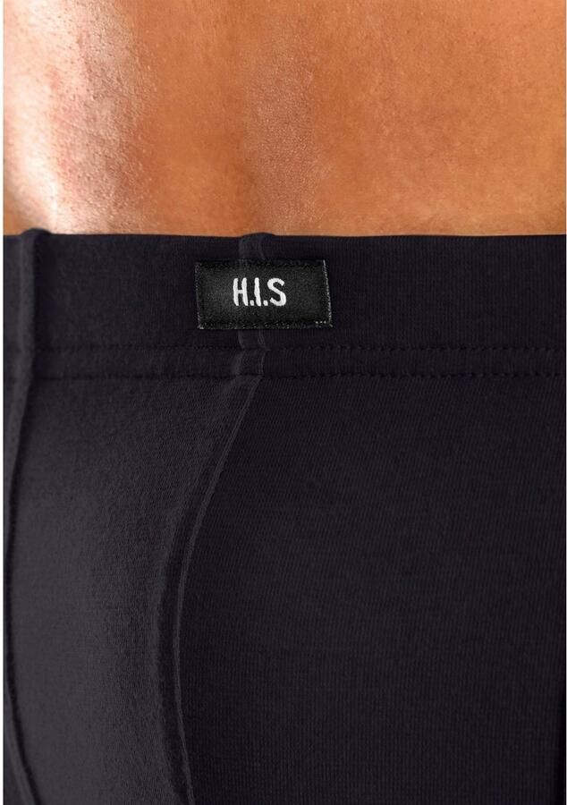 H.I.S Hipster strak zittende boxershorts van katoenstretch (set 5 stuks) - Foto 4