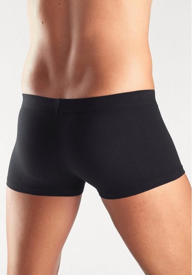 H.I.S Hipster strak zittende boxershorts van katoenstretch (set 5 stuks) - Foto 3