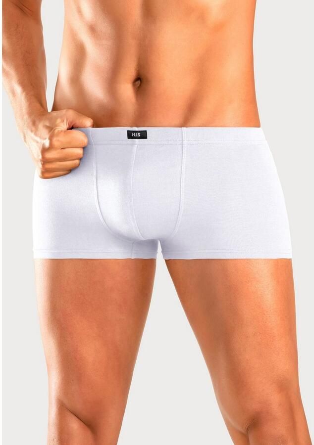 H.I.S Hipster strak zittende boxershorts van katoenstretch (set 5 stuks) - Foto 3
