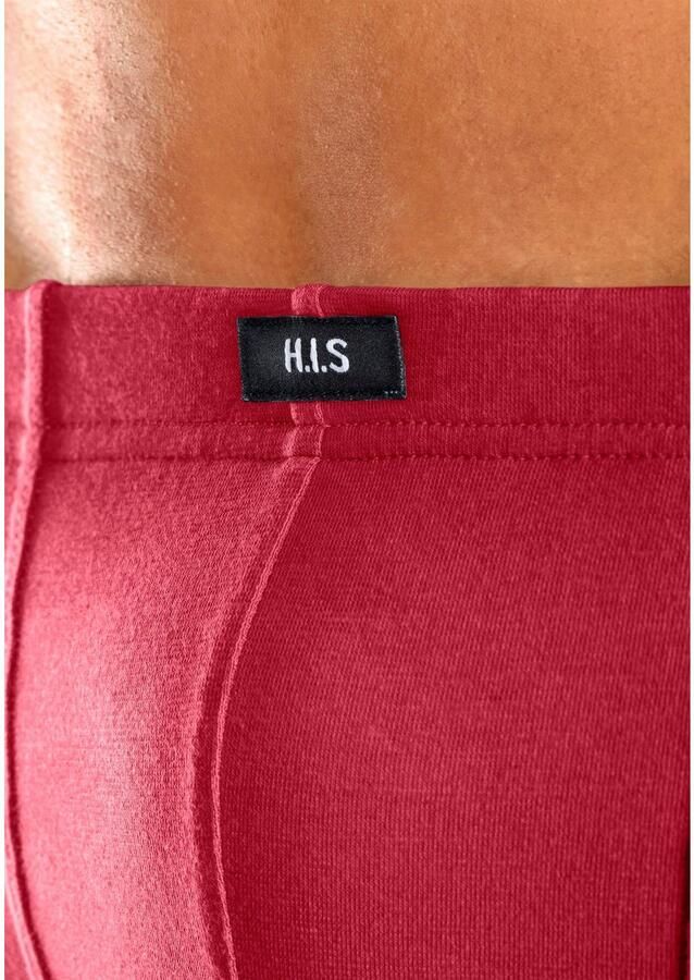 H.I.S Hipster strak zittende boxershorts van katoenstretch (set 5 stuks) - Foto 2