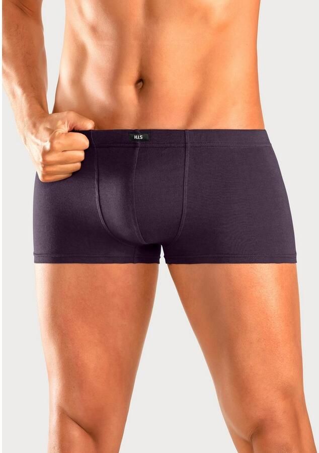 H.I.S Hipster strak zittende boxershorts van katoenstretch (set 5 stuks) - Foto 2