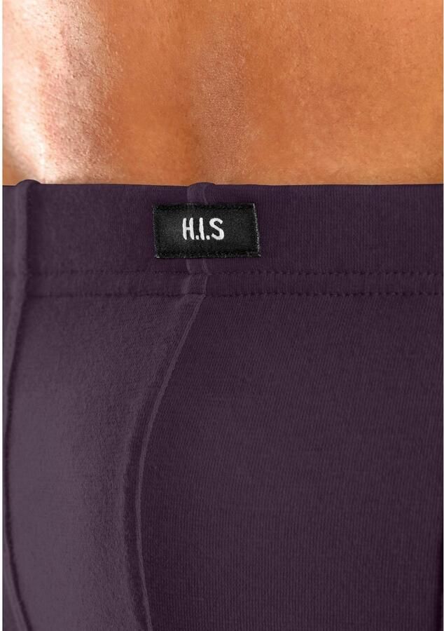 H.I.S Hipster strak zittende boxershorts van katoenstretch (set 5 stuks) - Foto 3
