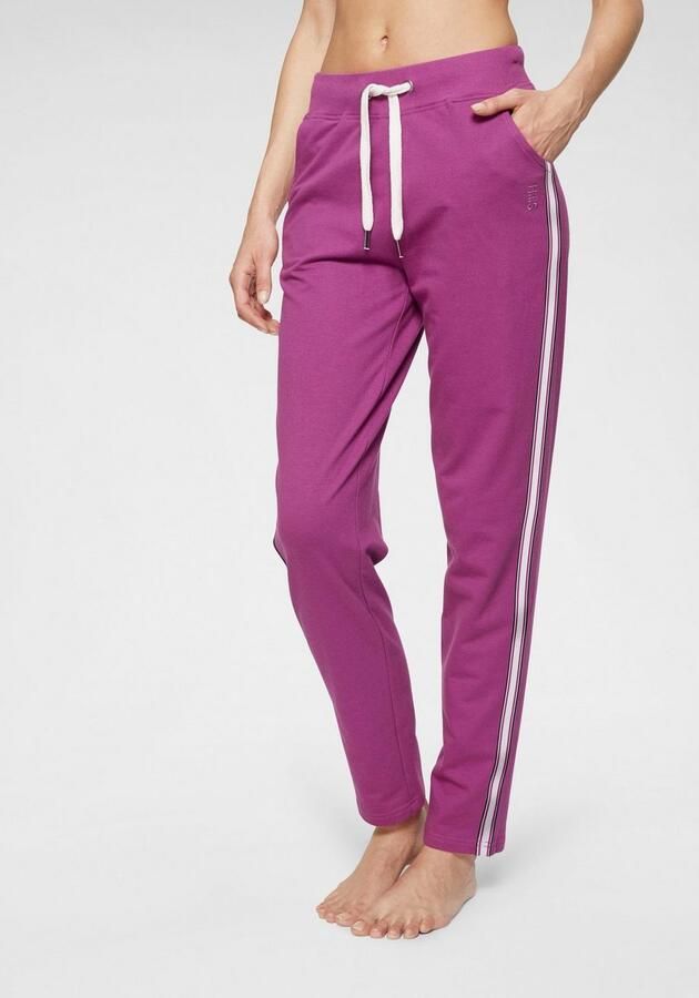 H.I.S Homewearbroek -loungebroek met zijstrepen en insteekzakken loungewear - Foto 4