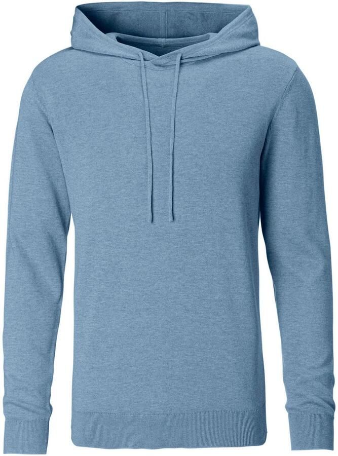 H.I.S Hoodie Gebreide trui met capuchon Fijn breisel van onderhoudsvriendelijke katoenmix