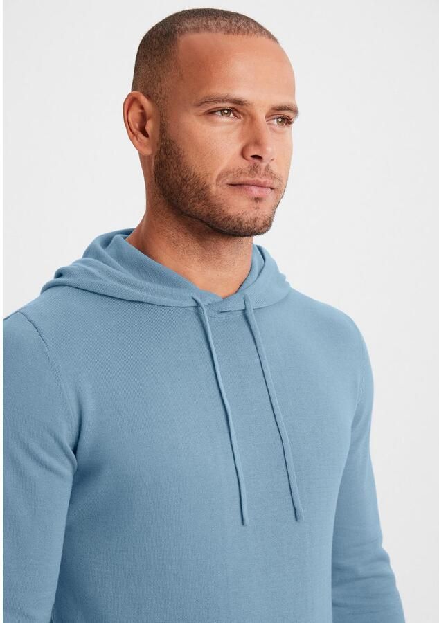 H.I.S Hoodie Gebreide trui met capuchon Fijn breisel van onderhoudsvriendelijke katoenmix - Foto 2