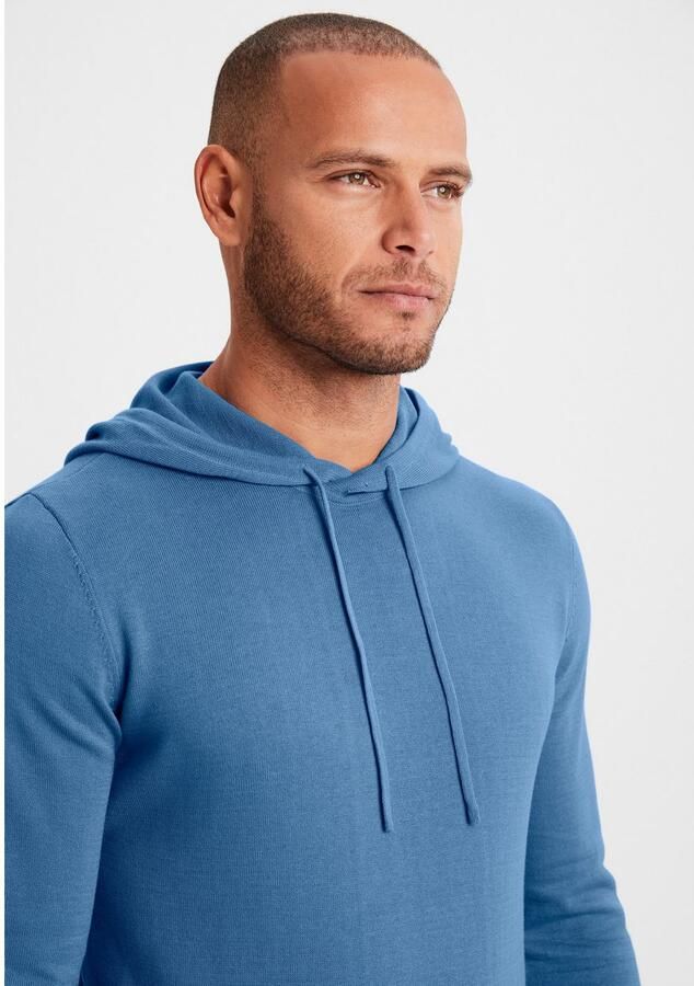 H.I.S Hoodie Gebreide trui met capuchon Fijn breisel van onderhoudsvriendelijke katoenmix - Foto 2