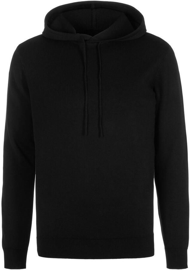 H.I.S Hoodie Gebreide trui met capuchon Fijn breisel van onderhoudsvriendelijke katoenmix