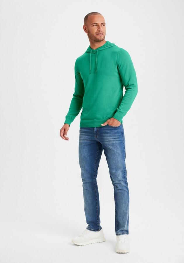 H.I.S Hoodie Gebreide trui met capuchon Fijn breisel van onderhoudsvriendelijke katoenmix - Foto 5