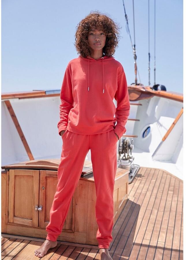 H.I.S Hoodie in maritieme stijl loungewear loungeanzug hoodie